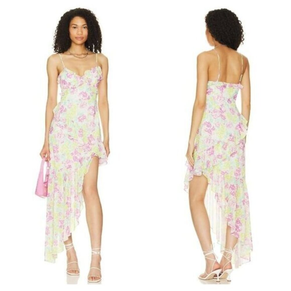 MAJORELLE Summer Gown - Pink Summer Fling